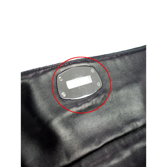 Miu Miu Crystal Shoulder Bag Black - Picture 7 of 9